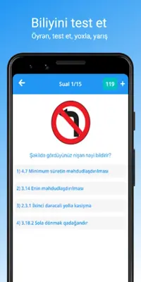 Yol nişanları 2023 android App screenshot 1